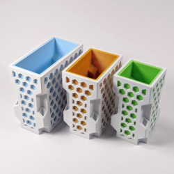 Open Top Caddies 3D Model - Regulation System