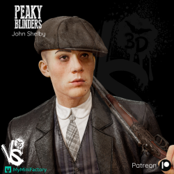 Shelby Brothers 3D Model - Peaky Blinders