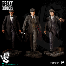 Shelby Brothers 3D Model - Peaky Blinders