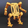 Exo-Fato Móvel 3D - Robô/Mech Imprimível