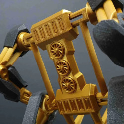 Exo-Fato Móvel 3D - Robô/Mech Imprimível