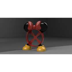 Suporte Alexa Dot 3 Mickey Minnie 3D - Disney