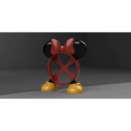 Alexa Dot 3 Stand Mickey Minnie 3D - Disney