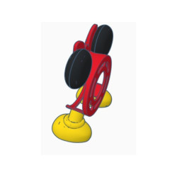 Alexa Dot 3 Stand Mickey Minnie 3D - Disney