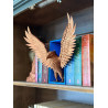 Book Nook Águia Emergente - Decoração Corvinal em 3D