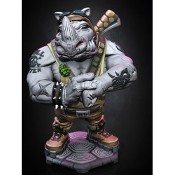 Rocksteady Dragun Studios - 3D Printable Gaming Model