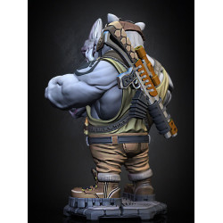 Rocksteady Dragun Studios - 3D Printable Gaming Model