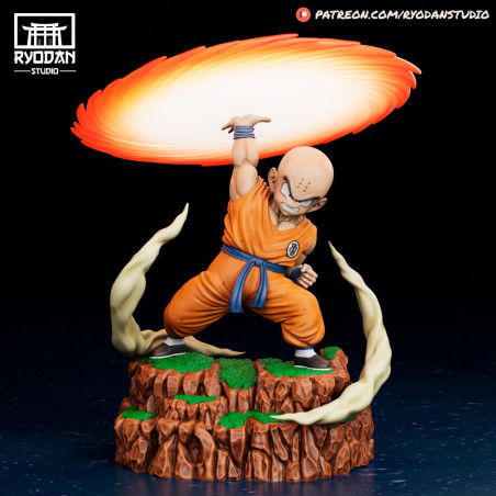 Krillin Kienzan 3D Print - Escultura Dragon Ball Z