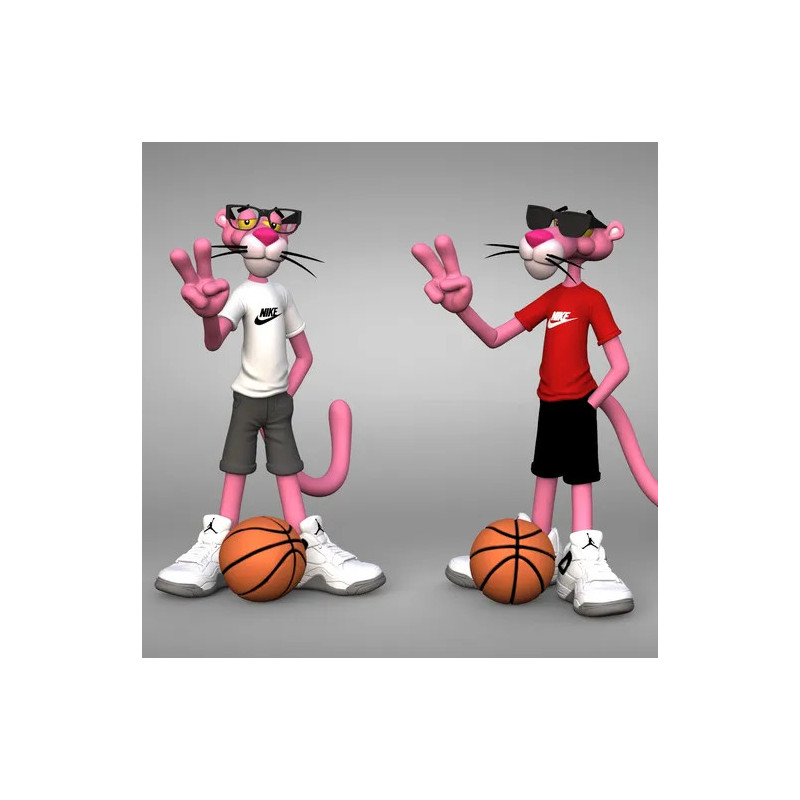 Pink Panther Urban Vibes Fanart - 3D Print Model