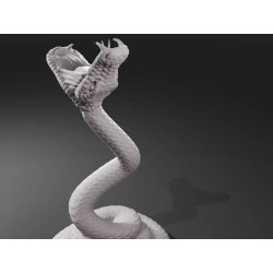 Snake Headphone Holder - Fun 3D Model for Headphone Storage
