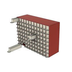 Caixa 3D Resistores - Organizador E12
