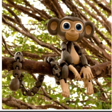 Articulated Monkey: Fun 3D Model