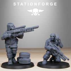 GrimGuard Miniatures - 3D Printable Tabletop Models