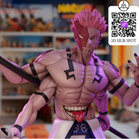 Ryomen Sukuna Weapon 3D Model | Print Your Own