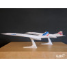 Concorde 1:144 Scale Model - Supersonic Airplane 3D Model
