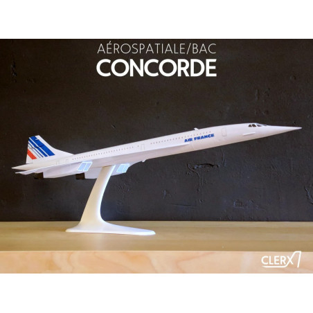 Concorde Modelo 1:144 - Avião Supersônico modelo 3D