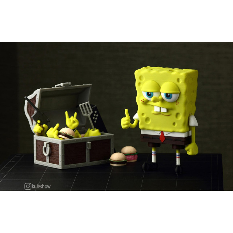 SpongeBob's Treasure Chest - 3D Printable Magic Box SpongeBob's Treasure Chest - 3D Printable Magic Box