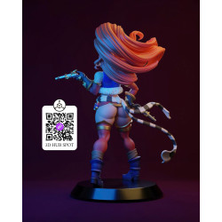 Red Monika Battle Chasers STL | 3D Print Model