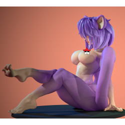 Rattalie - 3D Printable Fantasy Figurine