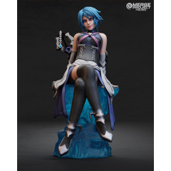 Aqua Kingdom Hearts - 3D Printable Fantasy Figurine