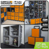 Cube Pro Organizer - 3D Printable Modular System
