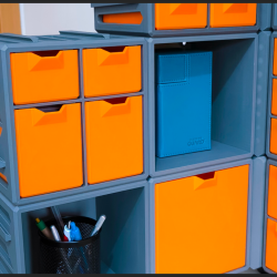 Cube Pro Organizer - 3D Printable Modular System