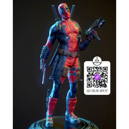 Arquivos STL Deadpool | Arma e Espada 3D para Imprimir