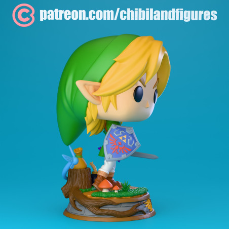 Link Funko - Ocarina of Time 3D Printable Figurine