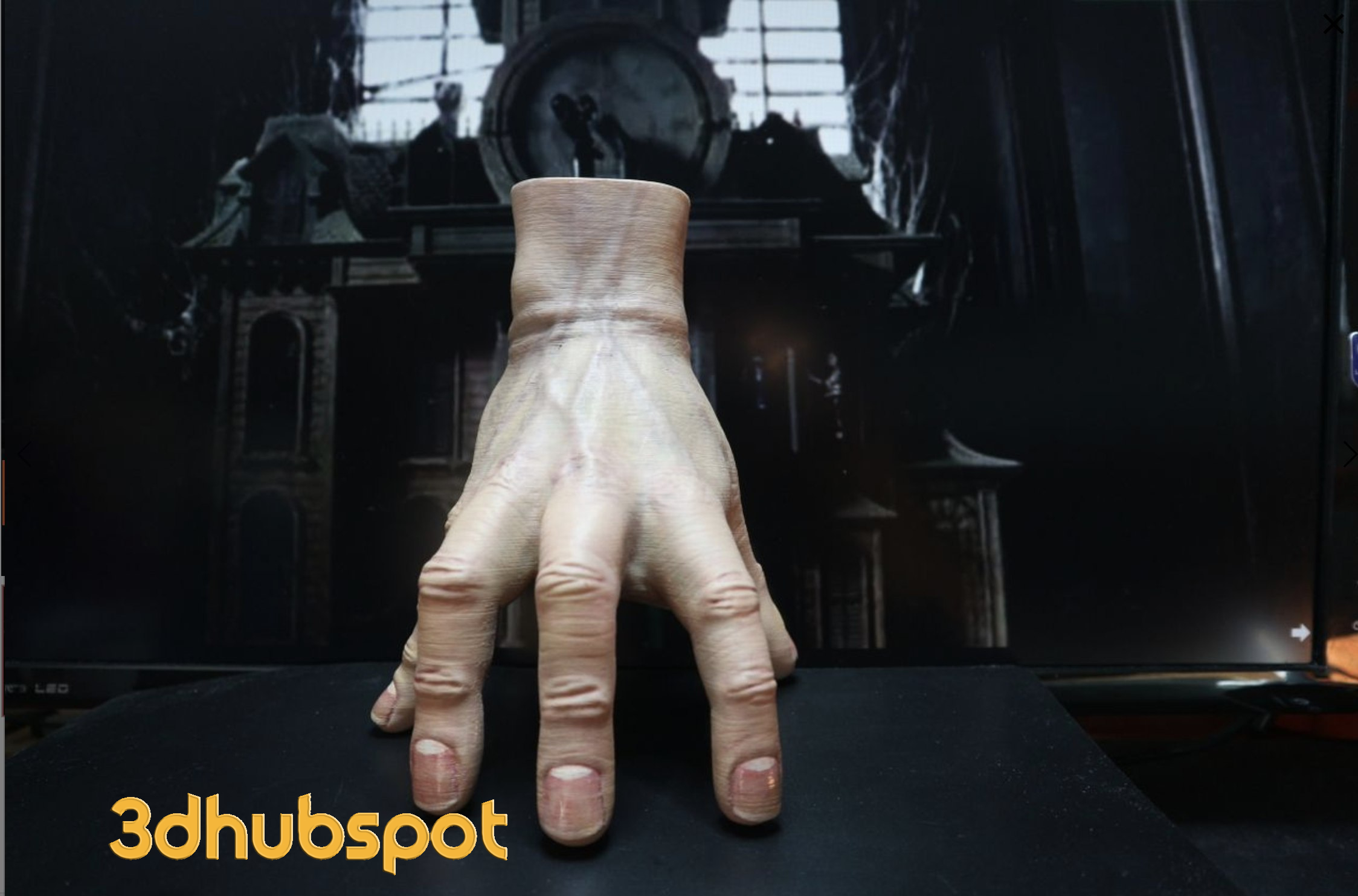 Thing Addams Family 3D Printable Hand Model - Iconic Character Replica STL Download